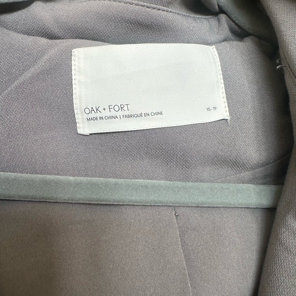 Oak and fort oversized trench coat in color gargoyle - Picture 5 of 5